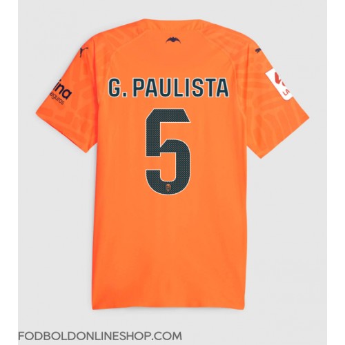Valencia Gabriel Paulista #5 Tredjetrøje 2023-24 Kortærmet
